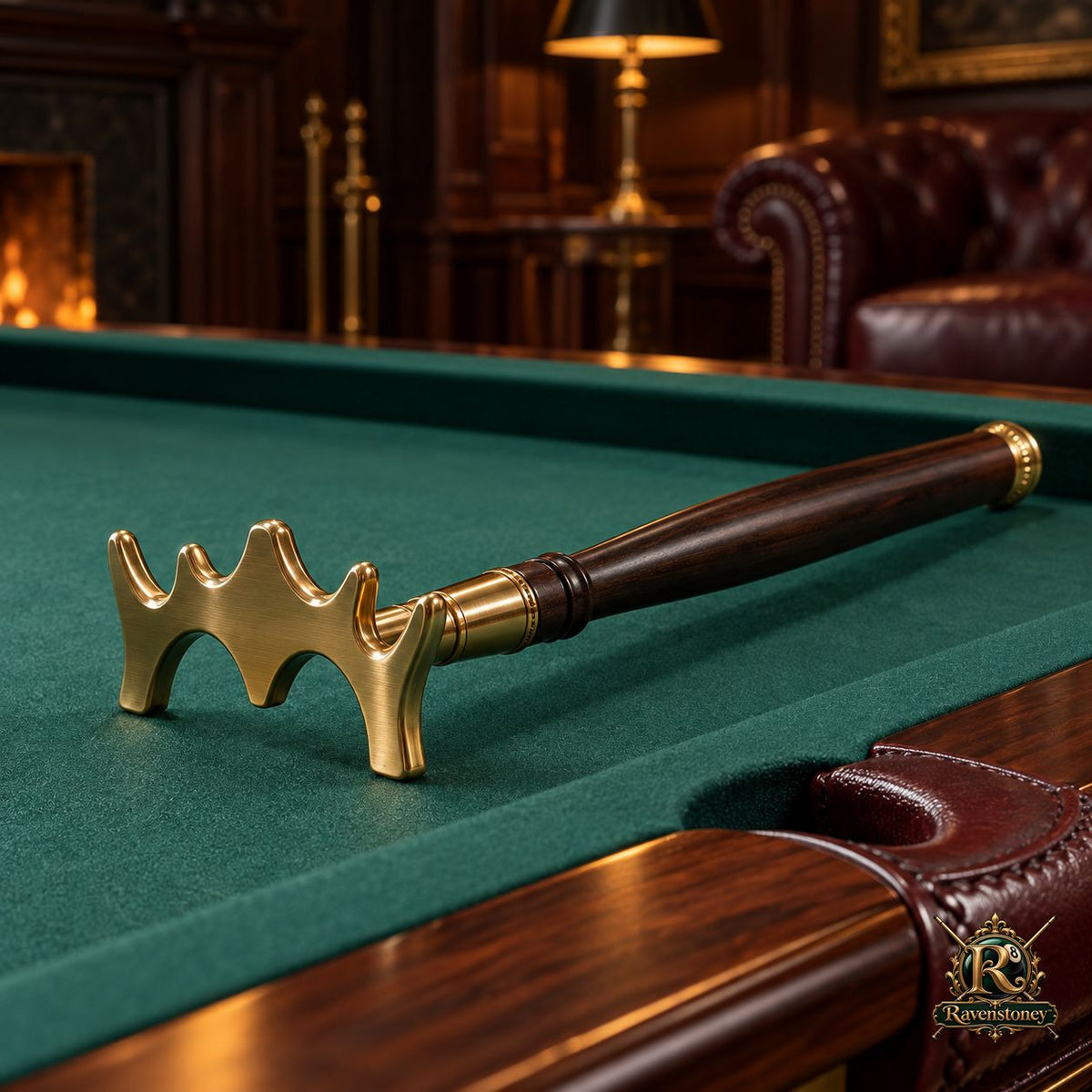 Ravenstoney™ Billiard Bridge Head — product view 3