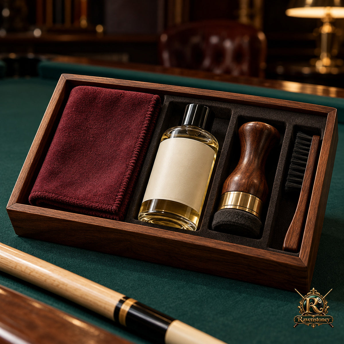 Ravenstoney™ Cue Cleaning & Maintenance Kit — product view 1